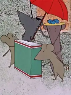 Голубой мышонок