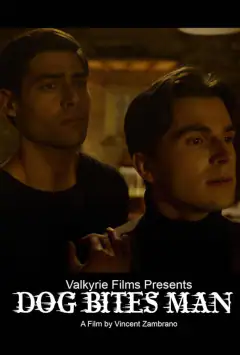 Собака кусает человека